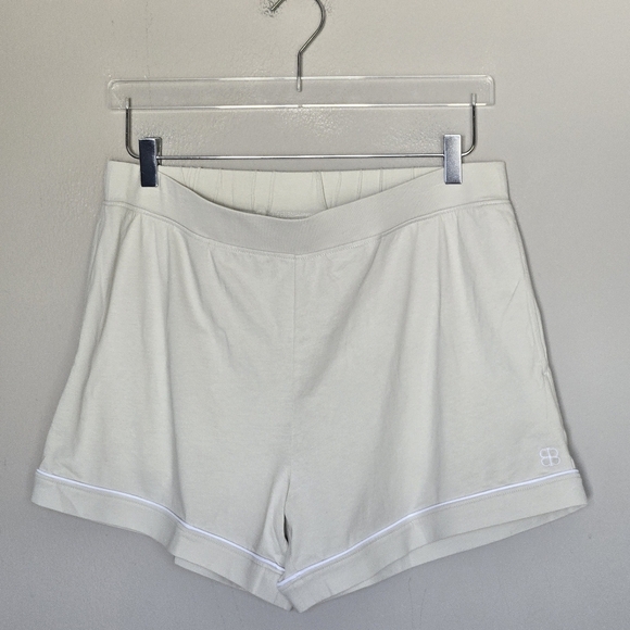 Boll & Branch 100% Organic Cotton Women's Lounge Buttery Soft Shorts Size M - Picture 9 of 10